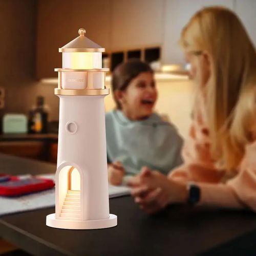 Night Light Tower with Remote Control Bluetooth Music Moonlight Projector Lamp