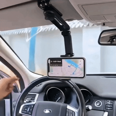 Rotatable and Retractable Car Phone Holder