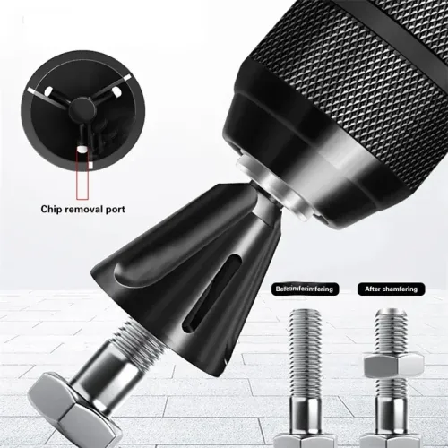 Deburring External Chamfering Machine Outer Circle Chamfering Thread Fillet Trimming Screw and Bolt Trimming Drilling Tool