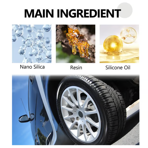 2 PCS Revive Your Tires with Long-Lasting Shine: 👍The Ultimate Hydrophobic Tire Refurbishing Paste!