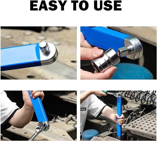 Professional offset extension wrench space extension tool set