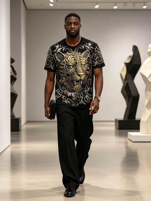 Men's Tiger Head T-shirt