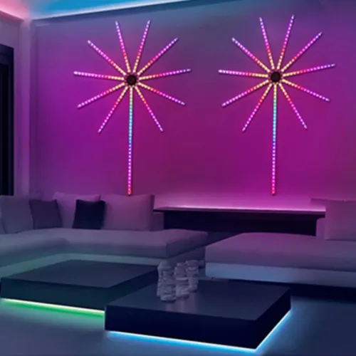Firework LED Strip Light Bluetooth APP Control USB 5V Neon Strip Christmas Party Decoration Music Sync Bedroom Decor Light