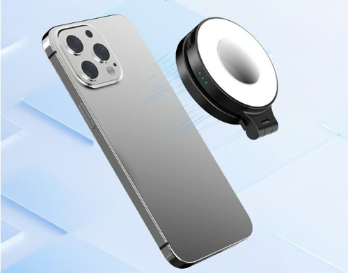 Adjustable Magnetic Ring Light – Perfect Lighting for Selfies and Photos! 📸✨ Universal compatibility