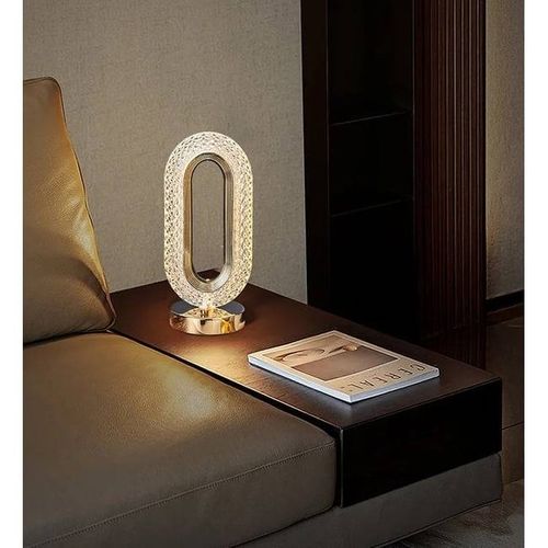 Luxury Crystal USB LED Desktop Night Lamp