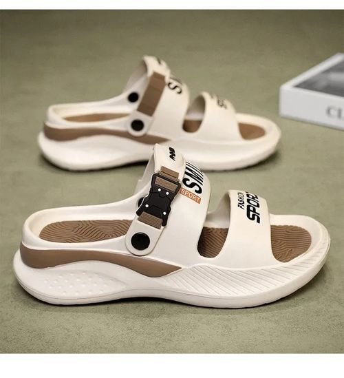 Thick soled high-end slippers trendy brand