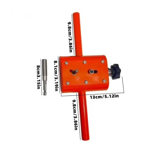 Semi-automatic Threading Machine Requires use with an electric drill.