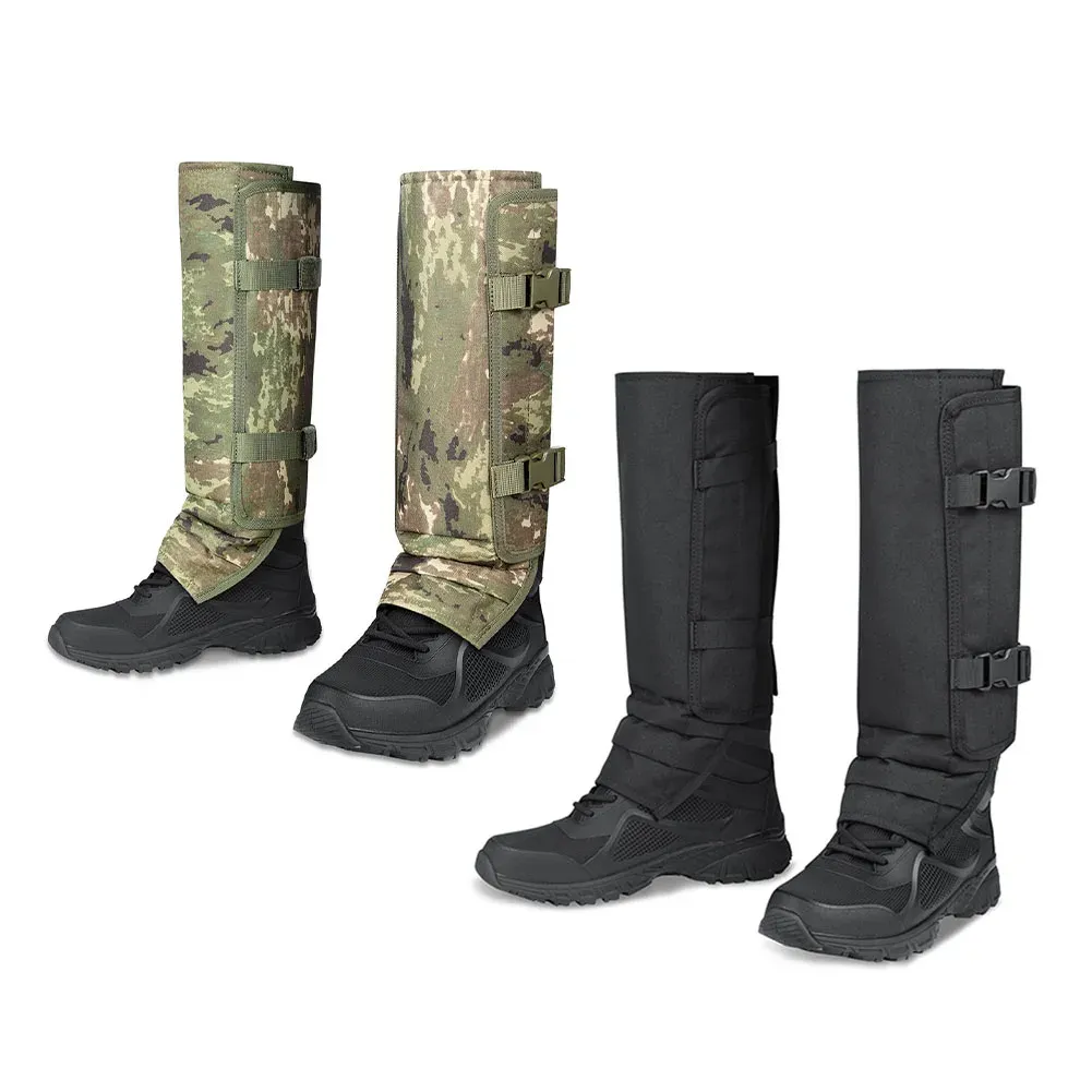 Snake Gaiters Leg Guards Waterproof Snake-Chaps Breathable Anti-Snake Gaiters Snake Bite Protection Snake Proof-Chaps Adjustable