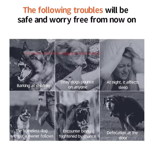 New Pet Dog Repeller Ultrasonic Dog Training Device Rechargeable Anti Dog Bark Stop-Barking Deterrent Device With LED Flashlight