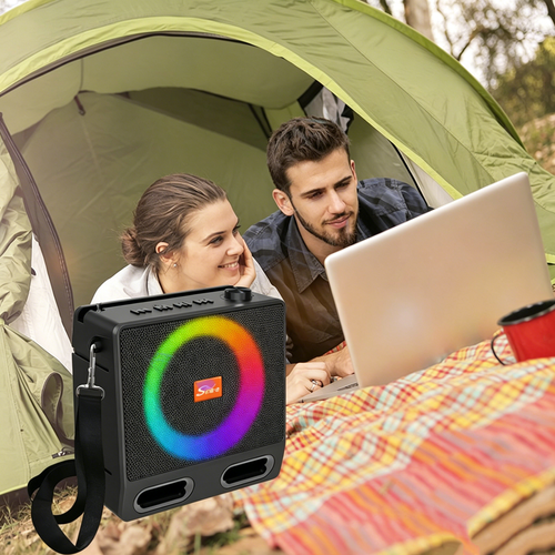 2026 New Solar Powered Wireless Bluetooth Speaker FM Radio