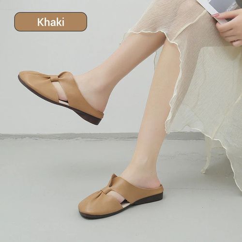 🔥 HOT SALE  Women's Soft Sole Knot Mules