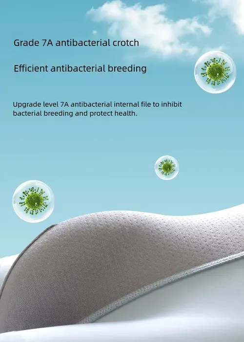 2 piece Ultra-thin ice silk men's underwear, boxer shorts