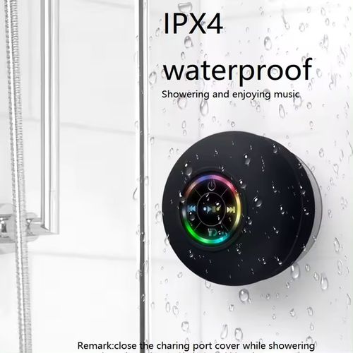 Waterproof Bluetooth Speaker Wireless Speaker With Suction Grip