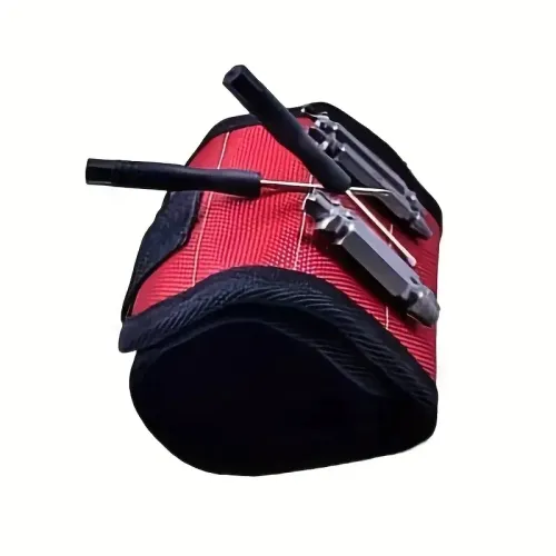 Magnetic Wristband Portable Tool Bag Electrician Wrist Tool Belt Screws Nails Drill Bits Holder Repair Tools