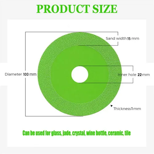 Ultra-Sharp Glass Cutting Blade - Fast & Precise for Flawless Edges