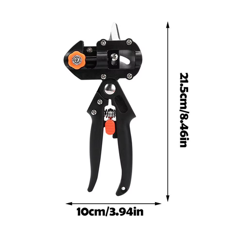 Professional Garden Grafting Tool Fruit Tree Pruning Shears Farming Pruner Scissor Cutting Knife Secateurs