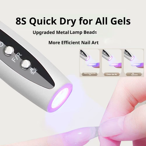 💅 Portable 2-in-1 Nail Drill & UV Gel Lamp: Salon-Quality Manicure Tool! ✨