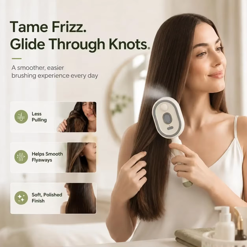 Electric Spray Air Cushion Massage Comb