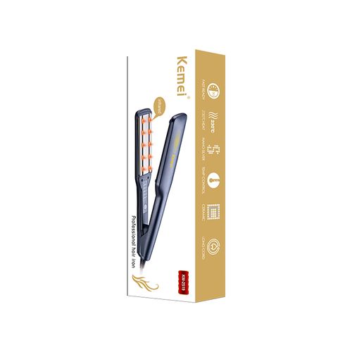 Kemei infrared hair straightener