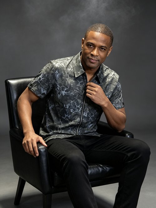 Printed new short sleeved trendy casual handsome shirt