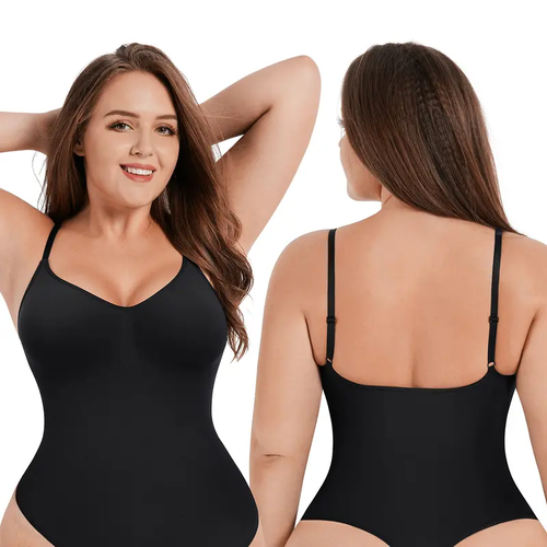 Women's Seamless Bodysuit Thong Style Shapewear Comfortable Slimming and Flattering Breathable Butt Lifting Top Soft and Skin Friendly Exclusive Special Offer Firm Close Fitting Shapewear Mother's Day Gift Idea Summer Style