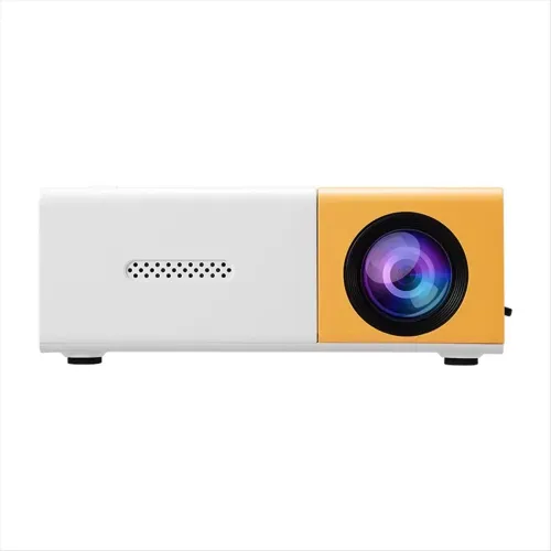 Portable Mini Projector with Full HD 1080P Support -Includes Remote Control, USB-Powered, Ideal for Smartphones