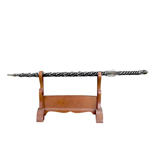 Chilian Stream Reverse Dragon Tooth  — The 18 Traditional Weapons Series | Longquan Artisan Blade — Tea Knife, Collectible Display Piece, and Cold Weapon Miniature
