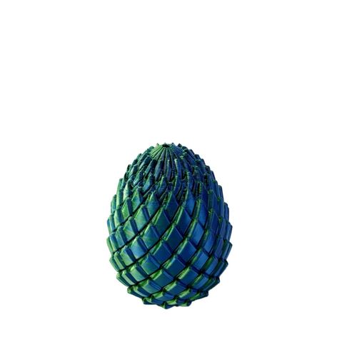 3D Printing Dragon Egg Stress Relief Model, Deformable Twist Egg, Creative Stress-Relief Gadget Desk Ornament