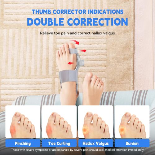 Complete set of big toe corrector for relieving big toe cysts