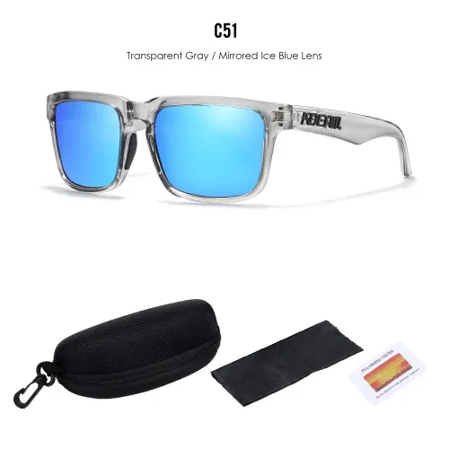 2026 Polarized Sunglasses for Men Women Fashion Unisex Brand Trendy Outdoor Eyewear For Couple Mirror red lens