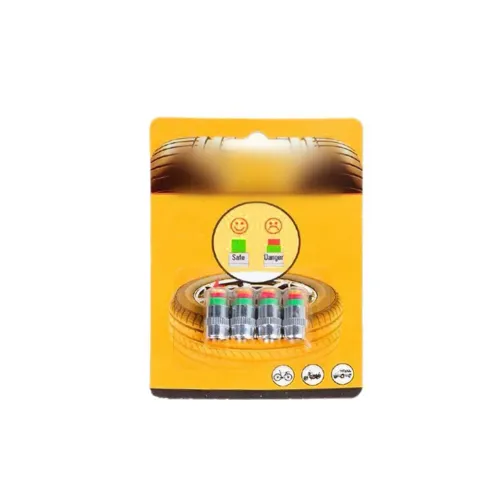 8pcs Car Tire Pressure Indicator Tire Pressure Gauge Indicator Alert Monitoring Valve Cap Sensor External Valve Detection