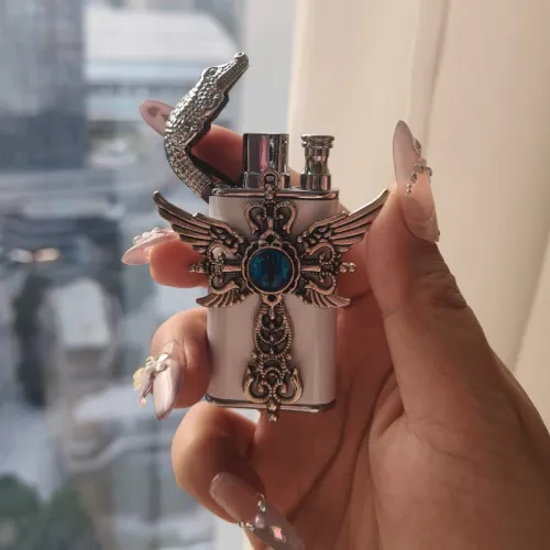 New Precision Dual Fire Switch, Windproof Straight Jet Flame