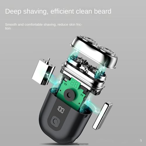 Men's Shaver Portable Mini Shaver Travel Car Rechargeable Shaver Shaver