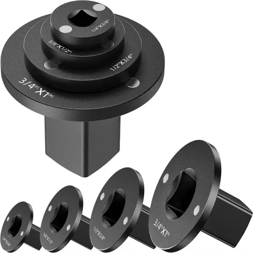 4Pcs Drive Reducing Impact Socket Adapter Set Portable Multi-function Drive Ratchet Adapter Low Profile Reducer Wrench Accessory