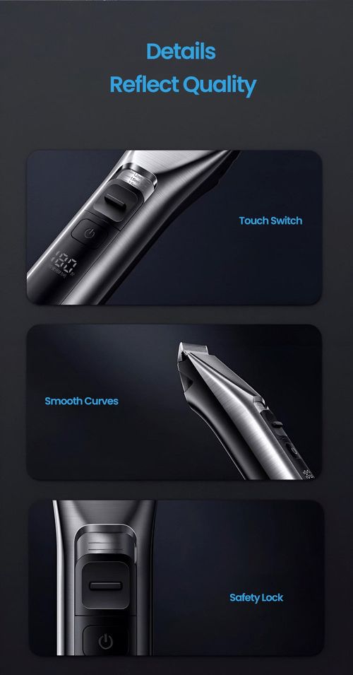 Digital Display Professional Hairdressing Electric Hair Clipper