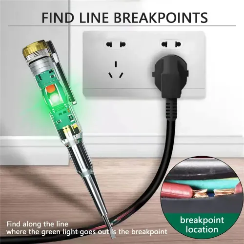 Voltage Detector pen Screw driver electric voltage Tester