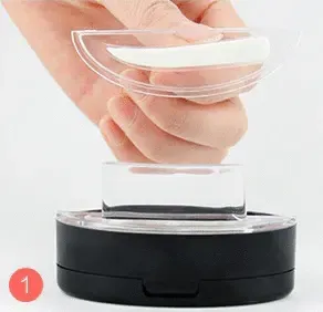 DELUXE STAMP SET light brown