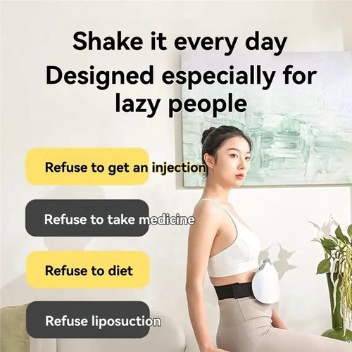 🔥 Electric abdominal massage (burns fat + aids digestion)