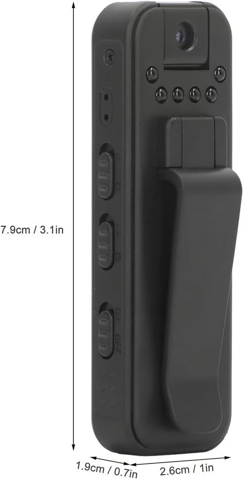 🏆Flash Sale⚡ 50K+ SOLD! Almost Gone-🔥HD 1080P Rechargeable Mini Body Camera With Night Vison&Rotating Lens📷️