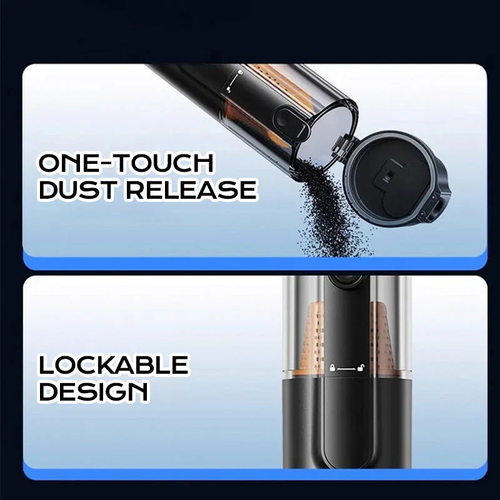 High Power Cordless Car Cacuum Cleaner Max Suction Power: 15000Pa