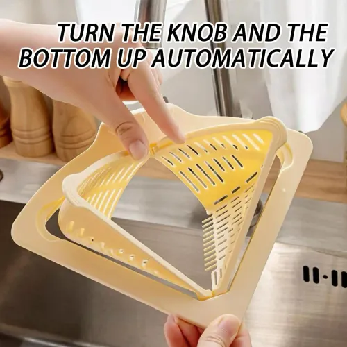 3 pcs new Magnetic Silicone Sink Corner Rack Drain Strainer Basket For Kitchen Storage