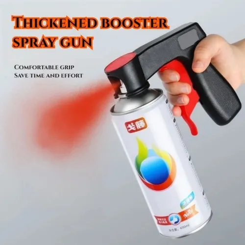 1 Pcs Plastic Portable Spray Paint Handle Universal Reusable Self Spraying Hand Spray Gun Adaptors Cars Maintenance Care Tools