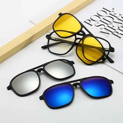 5 in 1 Interchangeable Sunglasses