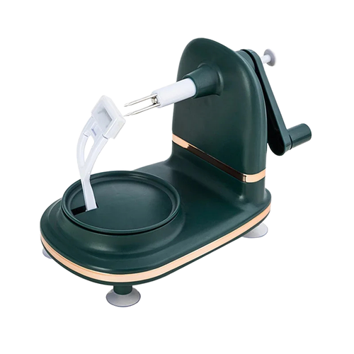 Manual Crank Rotary Fruit Peeler Slicer