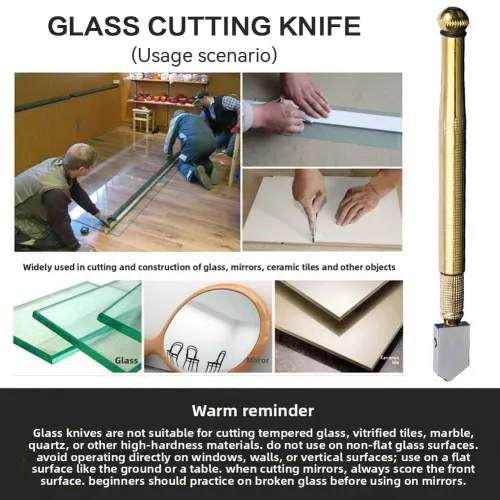 3pcs Glass Diamond Cutting Tool with Anti-Slip Handle Glass Cutter For Cutting Glass Diamonds Minerals And Hard Surfaces