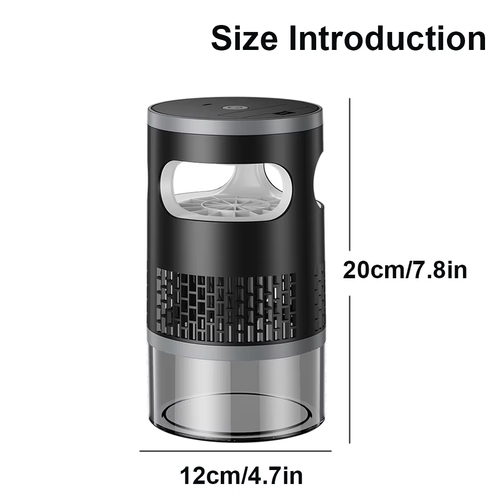 Outdoor Rechargeable Mosquito Killer Lamp with LED Night Light Electric Fly Traps for Outside Patio Backyard Garden