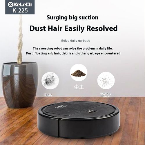 3-in-1 Sweeping, Vacuuming, and Mopping Rechargeable Robotic Vacuum Cleaner