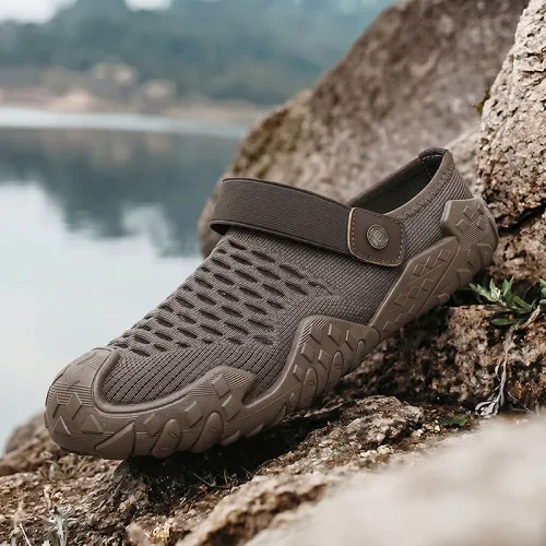 Men's casual shoes, mesh breathable and non slip sandals