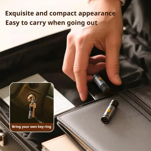 Type-C Mini Windproof Energy saving Outdoor Wireless Silent Backup Phone Cigarette Lighter Portable Lighter