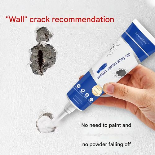 White wall repair paste, environmentally friendly household nail hole repair putty, mildew-proof, waterproof and odorless.